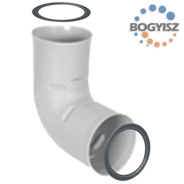 Aerauliqa 90°-os könyök DN75/63mm