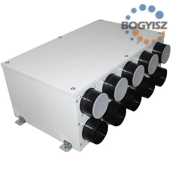 Aerauliqa PLENUM ISO DN125mm 10XDN75/63mm POS végelem