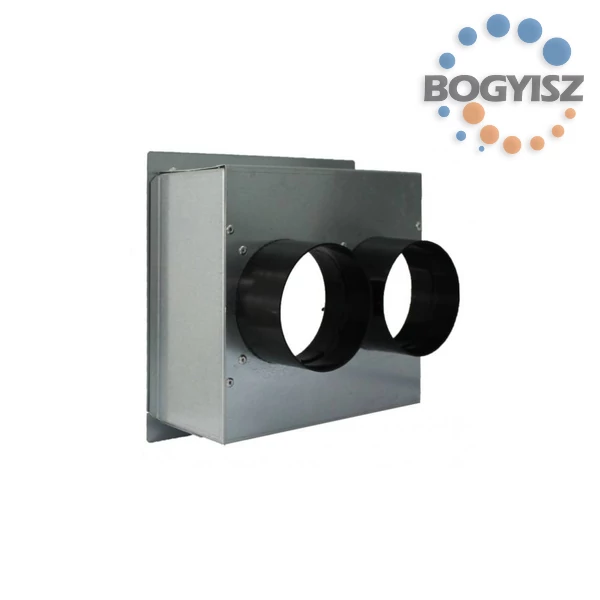 Aerauliqa PLENUM 200X200mm 2XDN75/63mm POS. végelem