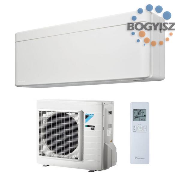 DAIKIN STYLISH FTXA20AW / RXA20A FEHÉR INVERTERES KLÍMA / 2 kW / A+++ / R32