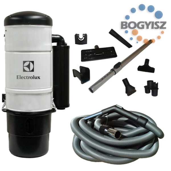ELECTROLUX ELX285 KÖZPONTI PORSZÍVÓ + STANDARD TAKARÍTÓ KÉSZLET