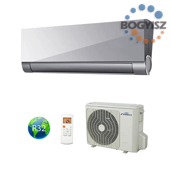 FISHER ART FSAUIF-Art-123AE3-S / FSOAIF-Art-122AE3 EZÜST INVERTERES KLÍMA / 3,5 kW / A++ / R32