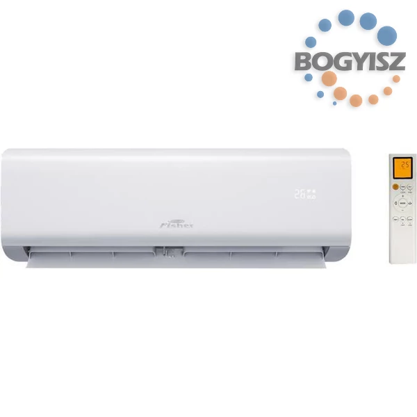 FISHER FSAUI-91CE3 Oldalfali split klíma, beltéri egység. 2,6 kW, R32 hűtőközeg