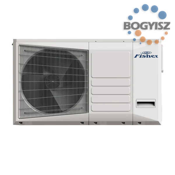 FISHER E-HEATR FHF-MBWHS-060CE3 1 FÁZISÚ MONOBLOKKOS LEVEGŐ-VÍZ HŐSZIVATTYÚ / 6 KW / R32