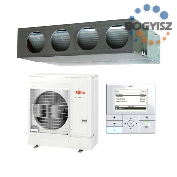 FUJITSU ARXG30KMLA / AOYG30KBTB LÉGCSATORNÁZHATÓ INVERTERES KLÍMA -8KW-R32
