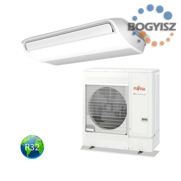 FUJITSU ABYG54KRTA / AOYG54KRTA MENNYEZETI SPLIT KLÍMA + UTY-RCRYZ1 / 13,4 KW / R32
