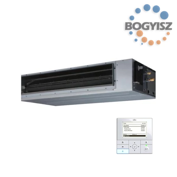 FUJITSU ARXG09KSLAP LÉGCSATORNÁZHATÓ MULTI BELTÉRI EGYSÉG / 2,5KW / A++ / R32 + UTY-RVNYM VEZETÉKES SZABÁLYZÓ