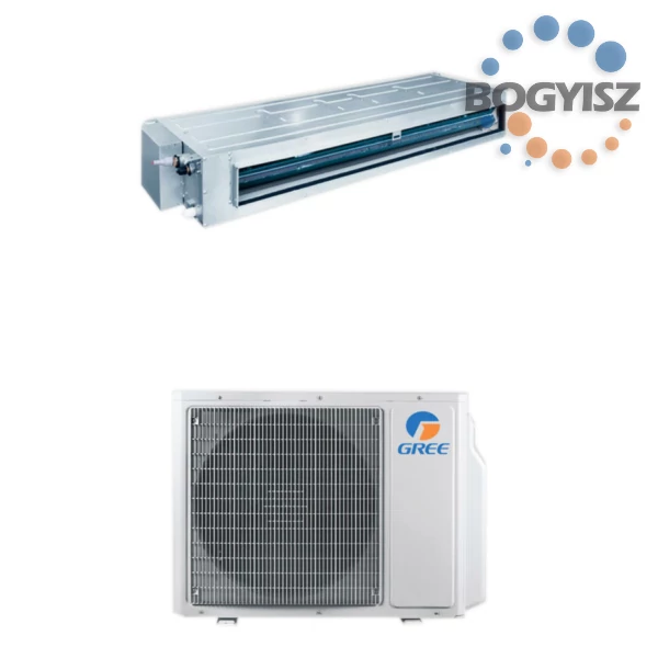 GREE GUD35PS/A-T / GUD35W/NHA-T LÉGCSATORNÁS MONO SPLIT KLÍMA / 3.5 KW / A / R32