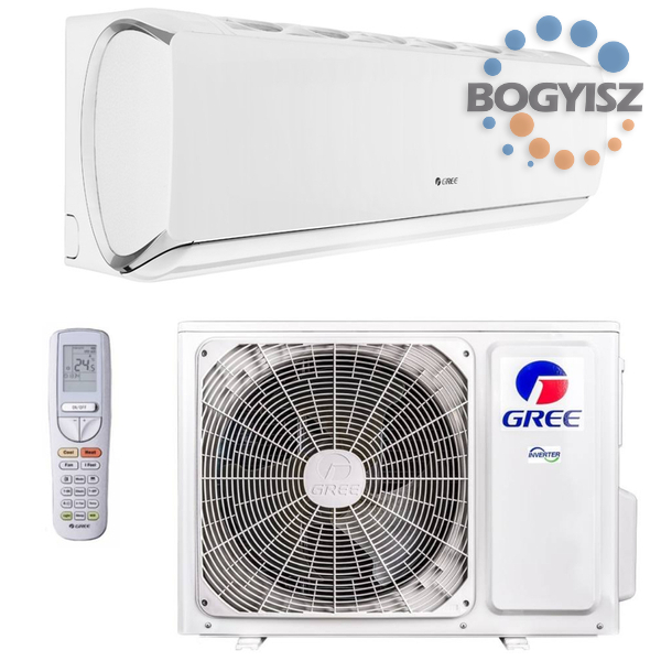 Gree G-Tech GWH09AEC-K6DNA1A INVERTERES KLÍMA / 2,7 kW / A++ / R32 /