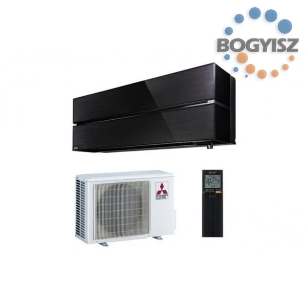 MITSUBISHI LUXURY MSZ-LN35VGB/MUZ-LN35VGB TÜKRÖS FEKETE INVERTERES KLÍMA