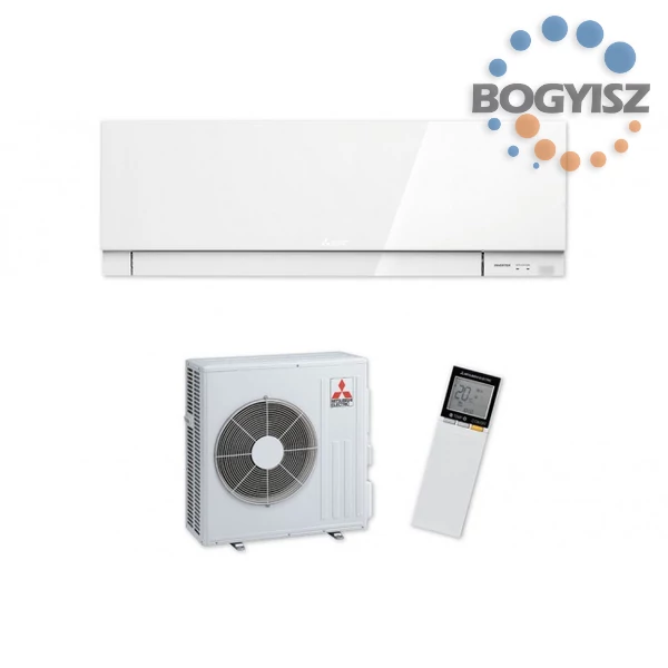 MITSUBISHI ZEN MSZ-EF25VGW/MUZ-EF25VGW FEHÉR INVERTERES KLÍMA / 2,5 kW / A+++ / R32