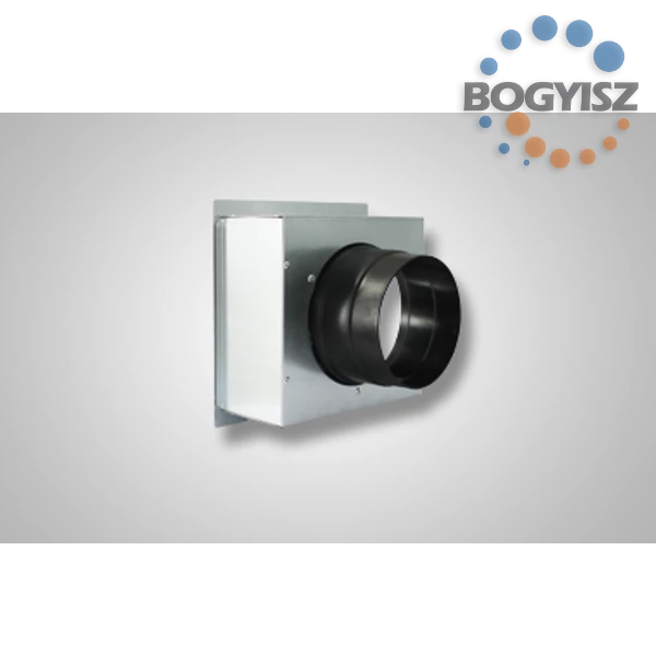 Aerauliqa PLENUM 200X200mm 1 db Ø125 mm-es hátsó oldali csatlakozással