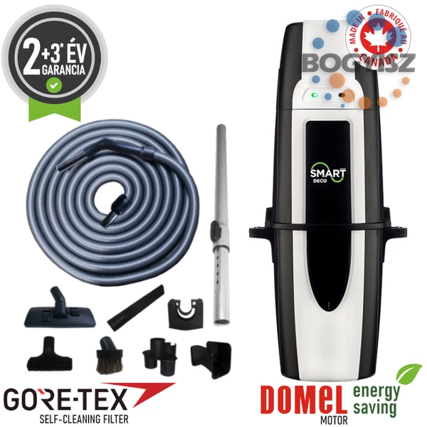 SMART- ELECTROLUX SMI650D / ELX920 DECO KÖZPONTI PORSZÍVÓ + STANDARD TAKARÍTÓ KÉSZLET