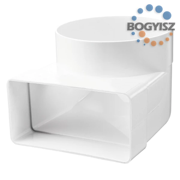 VENTS 90 FOKOS KÖNYÖK, CSŐ-LAPOSCSATORNA 90X220 D=150 (RÖVID CSONK)