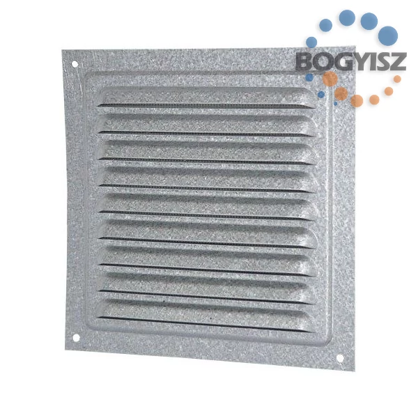 VENTS FÉM SZELLŐZŐRÁCS HORGANYZOTT 250X250 - FÉM SZÍN