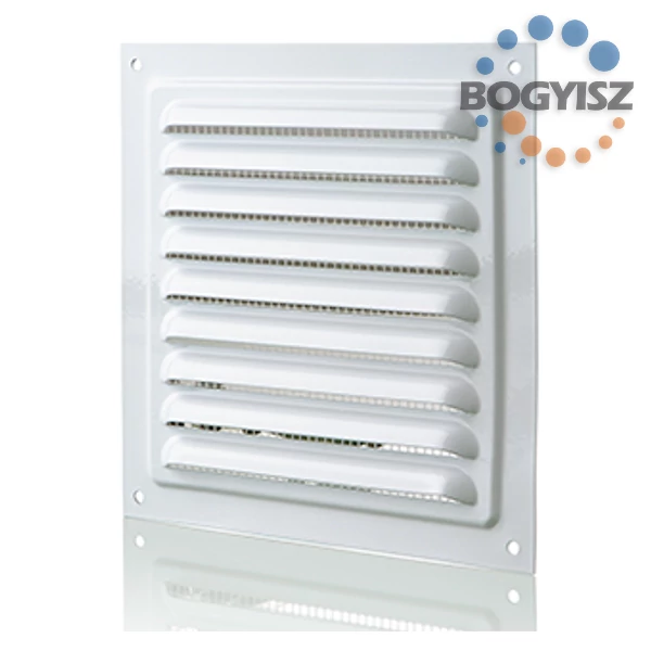 VENTS FÉM SZELLŐZŐRÁCS ALUMÍNIUM 200X200 - FEHÉR