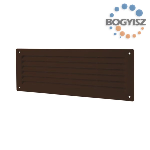 VENTS MŰANYAG AJTÓRÁCS 368X134 BARNA