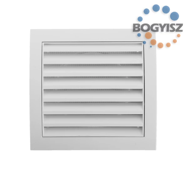 VENTS ÍVEL MŰANYAG SZELLŐZŐRÁCS CSŐCSATLAKOZÓVAL 193X188