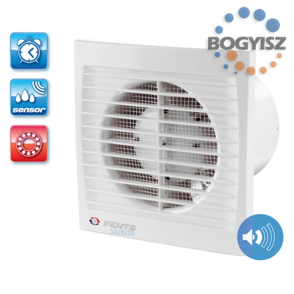 VENTS 125 SILENTA - S THL FALI AXIÁLIS VENTILÁTOR