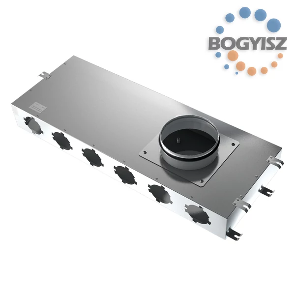 BLAUFAST SR 150/75X10 01 FÉM LÉGELOSZTÓ DOBOZ Ø150 MM, 10 CSONKKAL