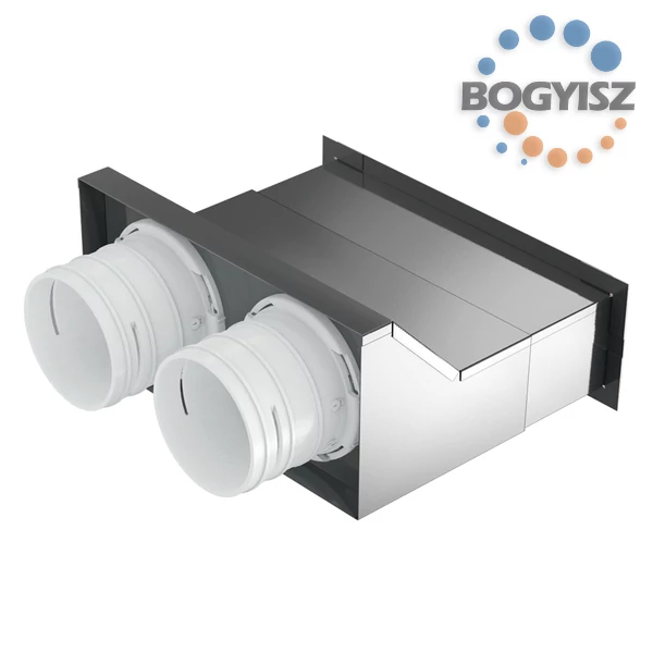 BLAUFAST RPW 200X55/75X2 M FALI FÉM LÉGRÁCSFOGADÓ IDOM 200X55 MM, 2 CSONKKAL
