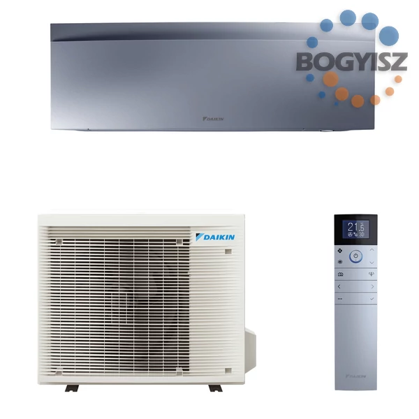 DAIKIN EMURA FTXJ20AS9/RXJ20A9 (EZÜST) INVERTERES KLÍMA / 2 KW / A+++ / R32