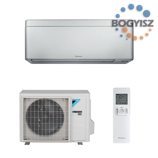 DAIKIN STYLISH FTXA42CS/RXA42B8 (EZÜST) INVERTERES KLÍMA / 4,2 KW / A++ / R32
