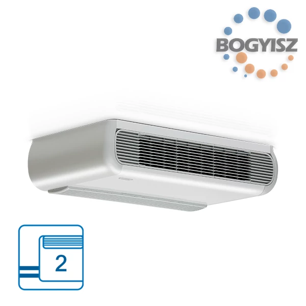 GALLETTI ESTRO F 10 U PARAPET/MENNYEZETI FAN-COIL / 2 CSÖVES / 6,71 kW