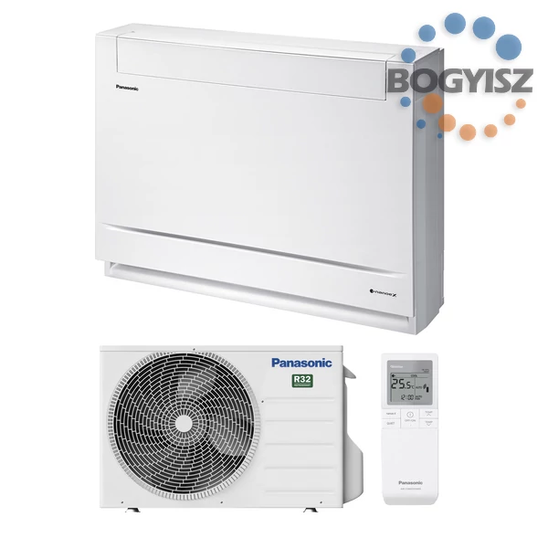 PANASONIC KIT-Z25-UFE (FEHÉR) PARAPET/PADLÓN ÁLLÓ SPLIT KLÍMA / 2,5 KW / A++