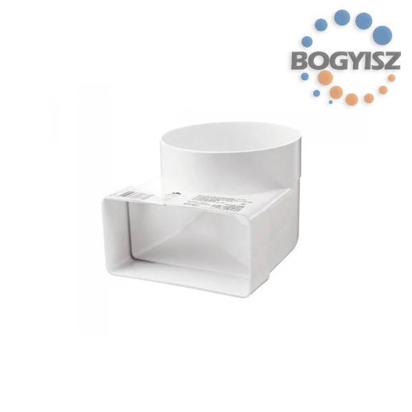 VENTS 90 FOKOS KÖNYÖK, CSŐ-LAPOSCSATORNA 60X120 D=100 (HOSSZÚ CSONK)