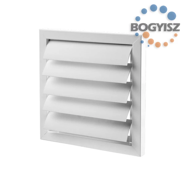 VENTS GRM IPARI SZELLŐZŐRÁCS, ALU KERET, MŰANYAG LAMELLÁK 200X20
