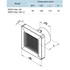Kép 2/3 - VENTS 100 ALTA TH L FALI AXIÁLIS VENTILÁTOR
