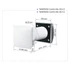 Kép 2/4 - VENTS TWINFRESH COMFO RA1-85 V.3 EGYHELYISÉGES EGYCSÖVES HŐVISSZANYERŐS LÉGKEZELŐ BERENDEZÉS