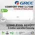 Kép 1/3 - GREE COMFORT PRO GWH09ACCXB-K6DNA1G INVERTERES KLÍMA / 2,7 KW / A+++ / R32 - SZERELÉSSEL EGYÜTT