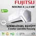 Kép 1/2 - FUJITSU ASYG09KXCA/AOYG09KXCA NOCRIA X INVERTERES SPLIT KLÍMA / 2,5 kW / A+++ / R32 - 3 MÉTER SZERELÉSSEL EGYÜTT