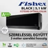 Kép 1/3 - FISHER BLACK FSAIF-BL-181FE3/FSOAIF-BL-181FE3 OLDALFALI SPLIT KLÍMA / 5.1 KW / A+++ / R32 - SZERELÉSSEL EGYÜTT