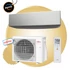Kép 1/3 - FUJITSU ASYG09KETAB-AOYG09KETA DESIGN EZÜST INVERTERES KLÍMA-2KW-A++-R32