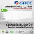 Kép 1/4 - GREE AMBER ROYAL GWH09YD-S6DBA1A INVERTERES SPLIT KLÍMA / 2,7 kW / A+++ / R32 - SZERELÉSSEL EGYÜTT
