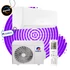 Kép 1/6 - GREE PULSE GWH24AGD-K6DNA1C INVERTERES KLÍMA / 6,2 KW / A++ / R32