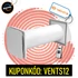 Kép 1/4 - VENTS SOLO RA-1-50-9 R V.2 EGYHELYISÉGES EGYCSÖVES HŐVISSZANYERŐS LÉGKEZELŐ BERENDEZÉS