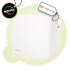 Kép 1/2 - VENTS VN-1 E 80 H FALI CENTRIFUGÁL VENTILÁTOR PÁRAÉRZÉKELŐVEL