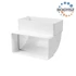 Kép 1/9 - VENTS 90 FOKOS FÜGGŐLEGES KÖNYÖK LAPOSCSATORNÁHOZ D=125 60X120
