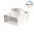 Kép 1/9 - VENTS MŰANYAG T IDOM LAPOSCSATORNÁHOZ 55X110 D100