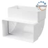 Kép 1/9 - VENTS 90 FOKOS FÜGGŐLEGES KÖNYÖK LAPOSCSATORNÁHOZ D=100 90X220