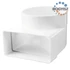 Kép 1/9 - VENTS 90 FOKOS KÖNYÖK, CSŐ-LAPOSCSATORNA 90X220 D=150 (RÖVID CSONK)