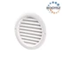 Kép 1/9 - VENTS KEREK SZELLŐZŐRÁCS SZÚNYOGHÁLÓVAL D/KÜLSŐ/=128 D=100