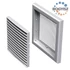 Kép 1/9 - VENTS MŰANYAG SZELLŐZŐRÁCS VÍZSZINTES RÁCSOZÁSSAL 154X154