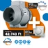 Kép 1/6 - VENTS 125 PRO TT IPARI CSATORNAVENTILÁTOR + VENTS RS-1-400 FOLYAMATOS FORDULATSZÁM SZABÁLYZÓ 1,8A