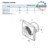Kép 2/3 - VENTS 125 QUIET TH FALI AXIÁLIS VENTILÁTOR