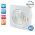 Kép 1/3 - VENTS 100 QUIET TP FALI AXIÁLIS VENTILÁTOR